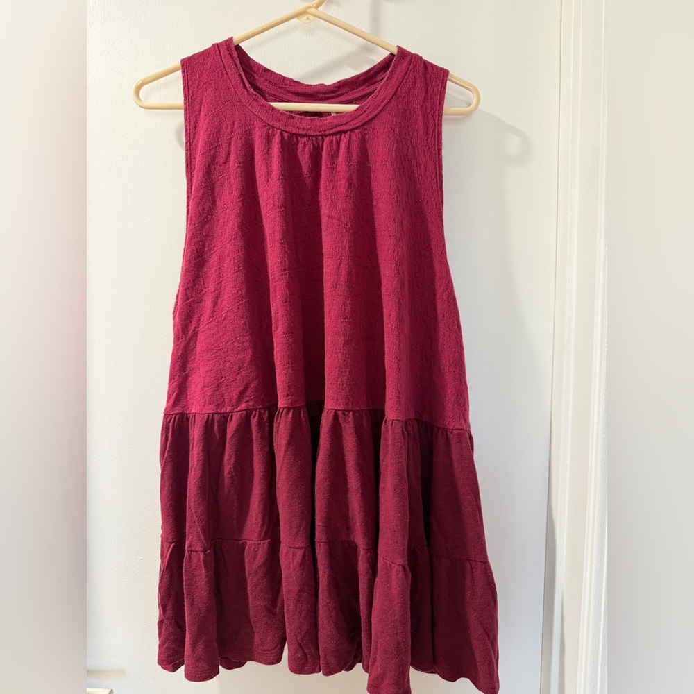 Free People open back top